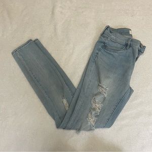 Pacsun distressed jeggings, size 25